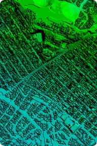 Um MDS é semelhante a um MDT, mas inclui informações não apenas sobre o terreno, mas também sobre elementos acima dele, como edifícios, árvores, vegetações e estruturas